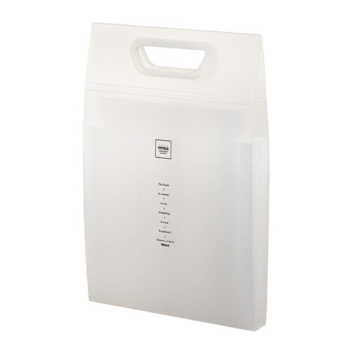 Colorful Expandable File Folders for Documents 13-White