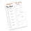 Tear Resistant Weekly Diet Organizers Notebook Reusable-No. 3 1