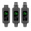 2.4G UHF Wireless Audio Transceiver System Mic Adapter XLR Transmitter and Receiver for Wired Dynamic Microphone 48v 1