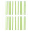 30 Pcs Drawing Pencils With Eraser Triangle Pencils-Dark green 1