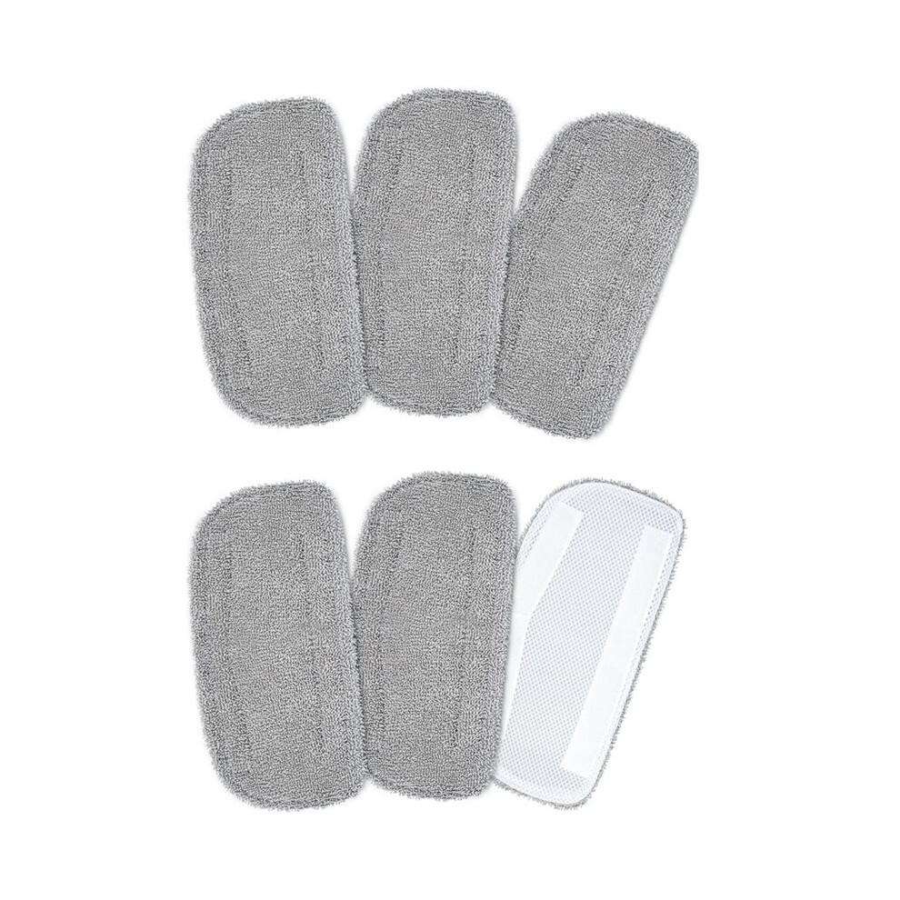 6 Packs Steam Mop Pads For Gorfanty Gf-6610B/Gf-6610, Neugo Ne033/Ne033m & Mxnsewr Steam Mop, Washable Microfiber Cloth 4713522969828