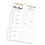 Tear Resistant Weekly Diet Organizers Meal Notebook-No. 3 1