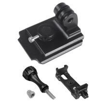 Motorcycle Helmet Fix Mount+Phone Clamp for Hero 13 12 11 10 for Action 2 3 4 for X/ONE Camera