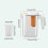 Large Capacity Plastic Water Kettle with Filter Drink-D 4