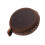 Traditional Manner Leather Enclosed Dense-Coffee color 1