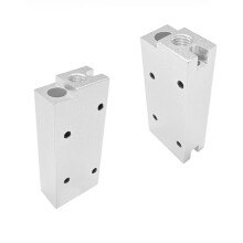 2PCS E3D Super Volcano Aluminum Heating Block - Fit for Voron 2.4 3D Printer DIY Hotend Nozzle Parts