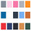 15 patchs de réparation autocollants imperméables MultiColor 5