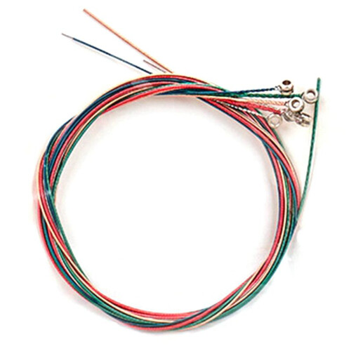 10 Sets of 6pcs Pure Copper Strings for Classical Guitar and Ukulele Strings Guitar Parts Accessories Colored String 2