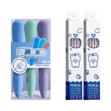 Professional Eraser Pencil Set Contains 3 High-small Boys style