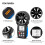 HoldPeak -866B Anemometer Wind Speed and Temperature,Wind Chill Indicstion Hand-Held Current/Average/Max/Min LCD Back-Light 5