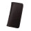 Leather Fountain Pen Case with 3 Protective Slots-Deep coffee 1