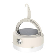 Solar Camping Lantern 2200mAh Battery USBC Fast Charging Waterproof And Weatherproof Power Outages