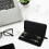 Leather Fountain Pen Case with 3 Protective Slots-Deep coffee 5