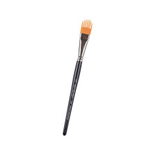 Oval Head Watercolor Brush For Chinese Inks Wash Painting-C
