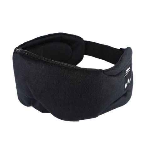 Masque de sommeil avec écouteurs Bluetooth 5.0 Noir Black