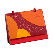 2026 Daily Schedule Planner Home Office Decors Desk-Red