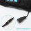 Masque de sommeil avec écouteurs Bluetooth 5.0 Noir Black 6