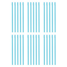 30 stuks Macaron kleurpotloden met gum tekenpotloden-Blauw