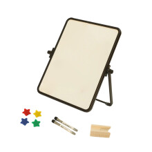 Small Whiteboards Magnetic Message Board-Rectangle black