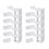 Baby Cabinet Locks Invisible Closet and Drawer Lock Child Security Protector No Drilling Installation 10pcs 1