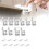 Baby Cabinet Locks Invisible Closet and Drawer Lock Child Security Protector No Drilling Installation 10pcs 3