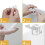 Baby Cabinet Locks Invisible Closet and Drawer Lock Child Security Protector No Drilling Installation 10pcs 6