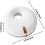 Retainer Case and Mouth Guard Case, Durable Orthodontic Braces Holder Box for Wide Application, White 4