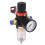 Air Filter Pressure Regulator 1/4 Inch AFR2000 Water Separator Air Tool Compressor Filter with 10MM Connector 8