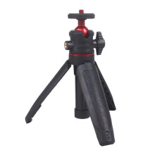 Mini Camera Tripod Stand Extendable 1/4Inch Thread Screw Mount NonSlip Tabletop Desktop Tripod for Vlogging and Filming