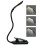 Leselampe, LED-Buchlampe mit 3 Lichtmodi, wiederaufladbar Black 1