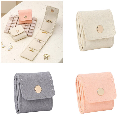 Elegante Schmuck-Organizer-Tasche mit schützenden-Grau 2