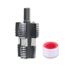 PVC Thread Maker Tool 1/2inch 3/4inch PVC Pipe Threading-Set 1