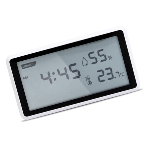 Babyzimmer-Thermometer, Hygrometer mit Zeitanzeige,-DL336001