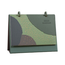 2026 Light Weight Daily Planner Calendar For Work Travel-Green
