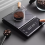 5 kg/0,1 g Kaffeewaage mit Timer, USB-Aufladung Black 6