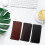 Leather Fountain Pen Case 3 Compartments Travel-Light coffee 3