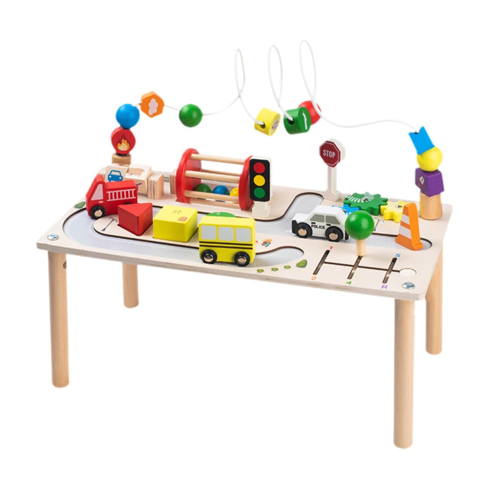 Activity Table Sensory Toys Early Learning Table Plastic MultiColor For Children Girls Boys