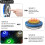 Solar Pool Lights Floating LED, IP68 Waterproof, 4.57 X 0.98 In, Solar Powered Glow Light For Pool, Path, Backyard 4