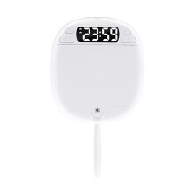 Vibrationswecker mit Schlummerfunktion White