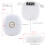 Vibrationswecker mit Schlummerfunktion White 8