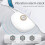 Vibrationswecker mit Schlummerfunktion White 3