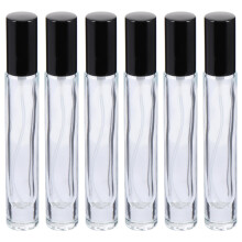 6Pcs Glass Perfume Atomizer Bottles Leakproof Refillable Travel Spray for Essential Oils and Fragrance