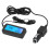 Precise Dual-Sensor Clock, Multi-Function Digital Auto Thermometer, Real-Time Temperature Detection For 12V Vehicles, Portable And Lightweight 4