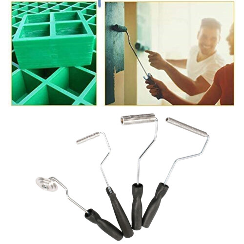 4Pcs Sturdy Fiberglass Laminating Rollers Bubble Removers for 1