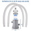 Pool Cleaner Circulation Filter Pump 330 GPH Filter Swimming Pool Filter Pump for Aerated Pool Pumps UK Plug 6