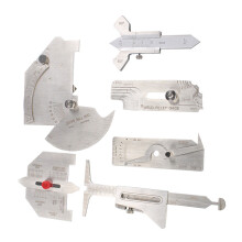 Complete 6pcs Welding Gauges Set Precisions  Tool for Industrial