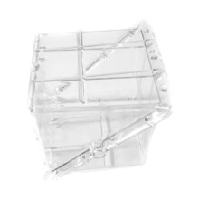 Square Watermelon Mold 15cm Durable PP Fruit Shaping Tool for Garden Growing
