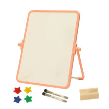 Double-Sided Magnetic Whiteboard Small Whiteboards-Orange red