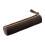 Multifunctional Leather Pencil Case Zippered-Coffee color 1