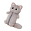 Themed School Supply Premium Plush Construction Smooth-Grey cat 1